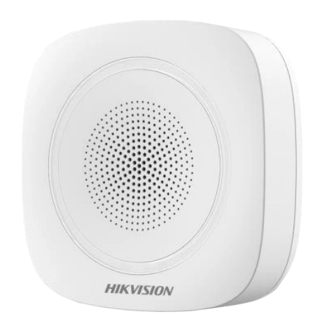 Бездротова внутрішня сирена              Hikvision DS-PS1-I-WE-Red (червоне підсвічування)          
