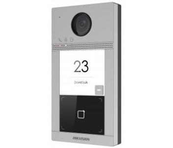 2 Мп IP виклична панель на одного абонента c ІК підсвічуванням і Wi-Fi DS-KV8113-WME1