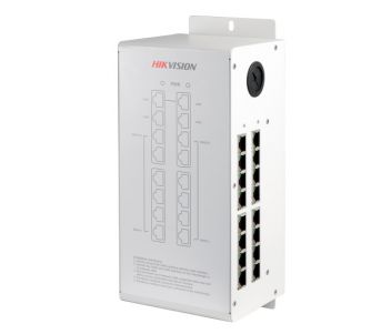 Hikvision PoE комутатор для IP систем DS-KAD612