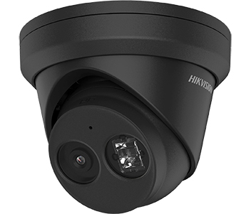 Hikvision 4 MP AcuSense Turret IP DS-2CD2343G2-IU (2.8мм) black