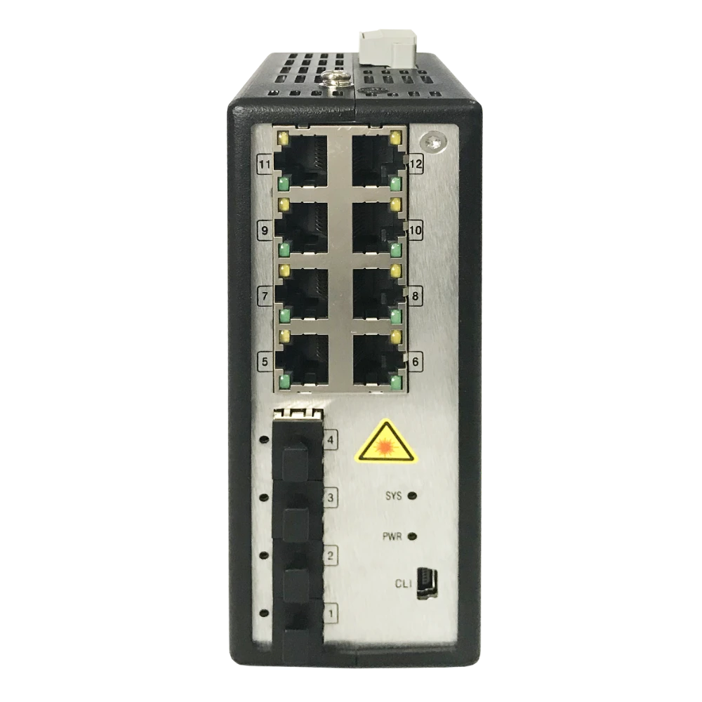 Hikvision 8-портовий гігабітний PoE L3 DS-3T3512P