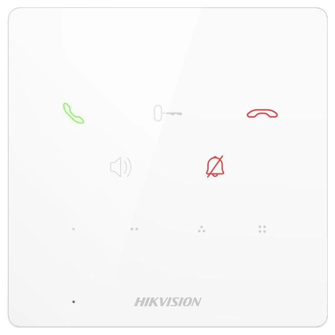 Аудіодомофон IP мережевий POE              Hikvision DS-KH6000-E1/White          