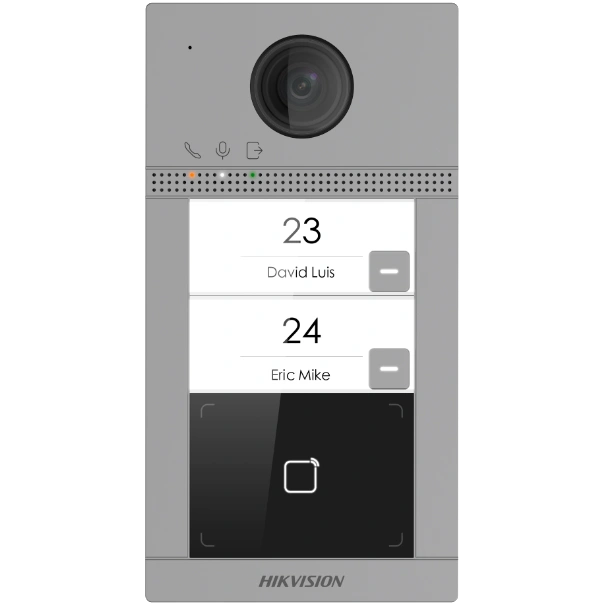 Виклична панель Hikvision              DS-KV8213-WME1(C)/Flush Wi-Fi IP65, IK08          
