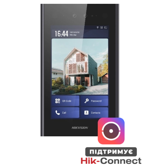 8-дюймова IP Android панель у металевому корпусі              DS-KD9403-E6          