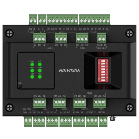 Контролер для двох дверей              Hikvision DS-K2M002X          