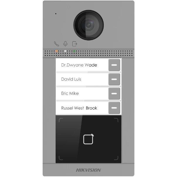 Hikvision 2 Мп IP виклична панель з Wi-Fi DS-KV8413-WME1(B)/Flush