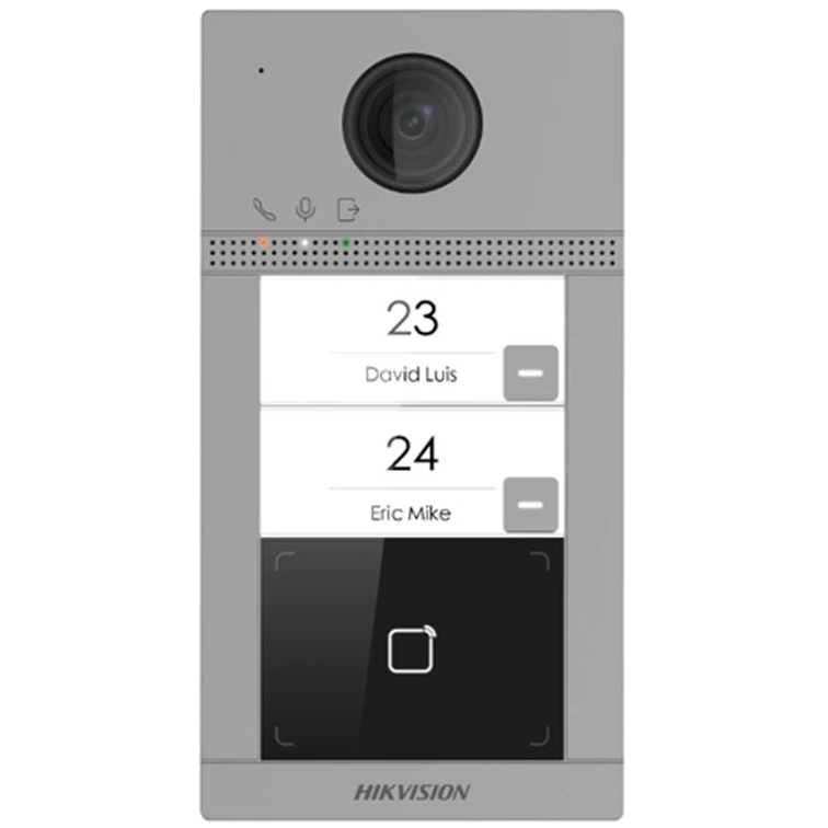 Виклична панель Hikvision              DS-KV8213-WME1(C) Surface/Europe BV Wi-Fi Mifare IP65, IK08          