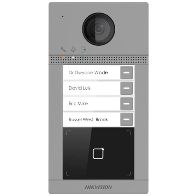Виклична панель з Wi-Fi              DS-KV8413-WME1(C)/Flush/Europe BV          