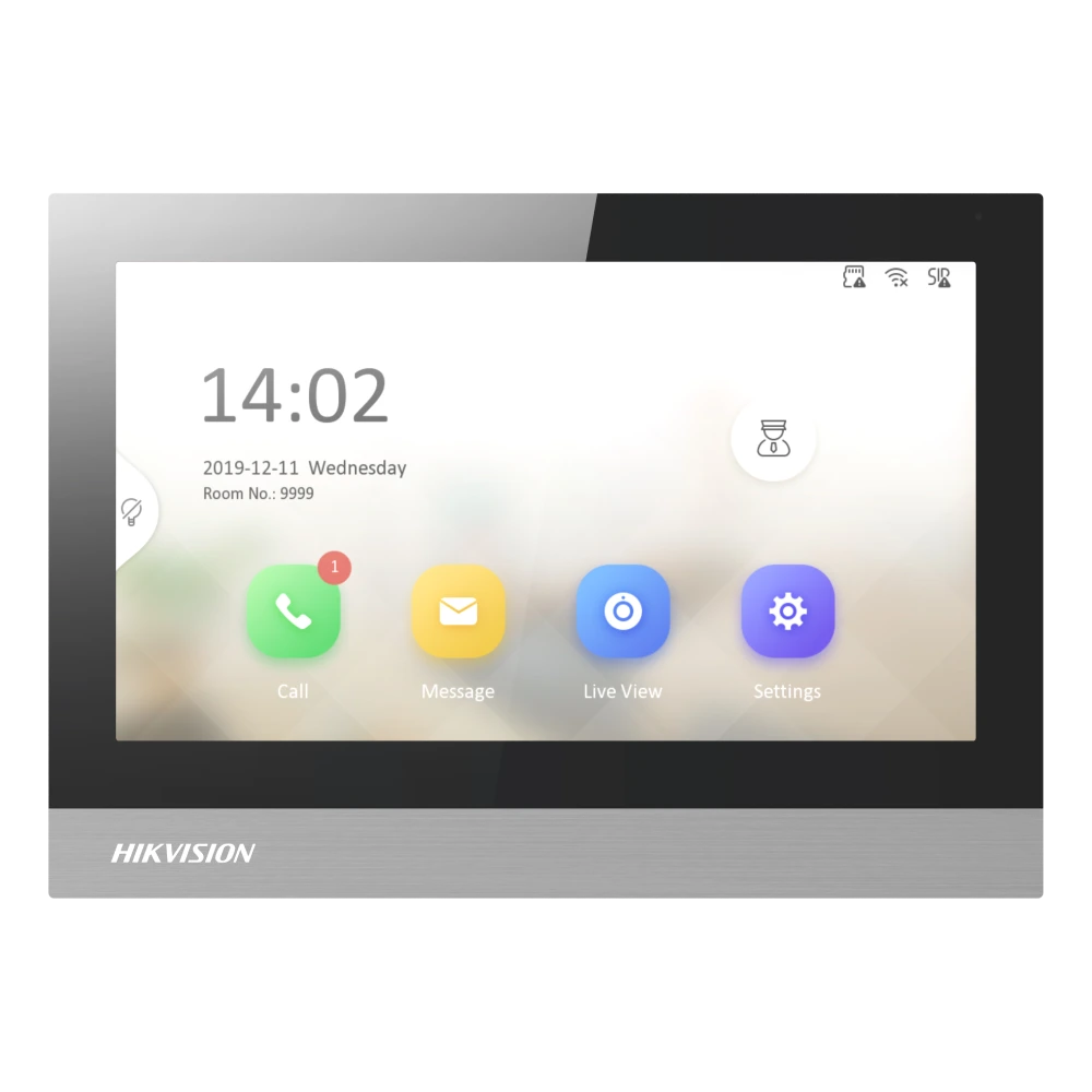 Відеодомофон Hikvision              DS-KH8380-WTE1/Flush          