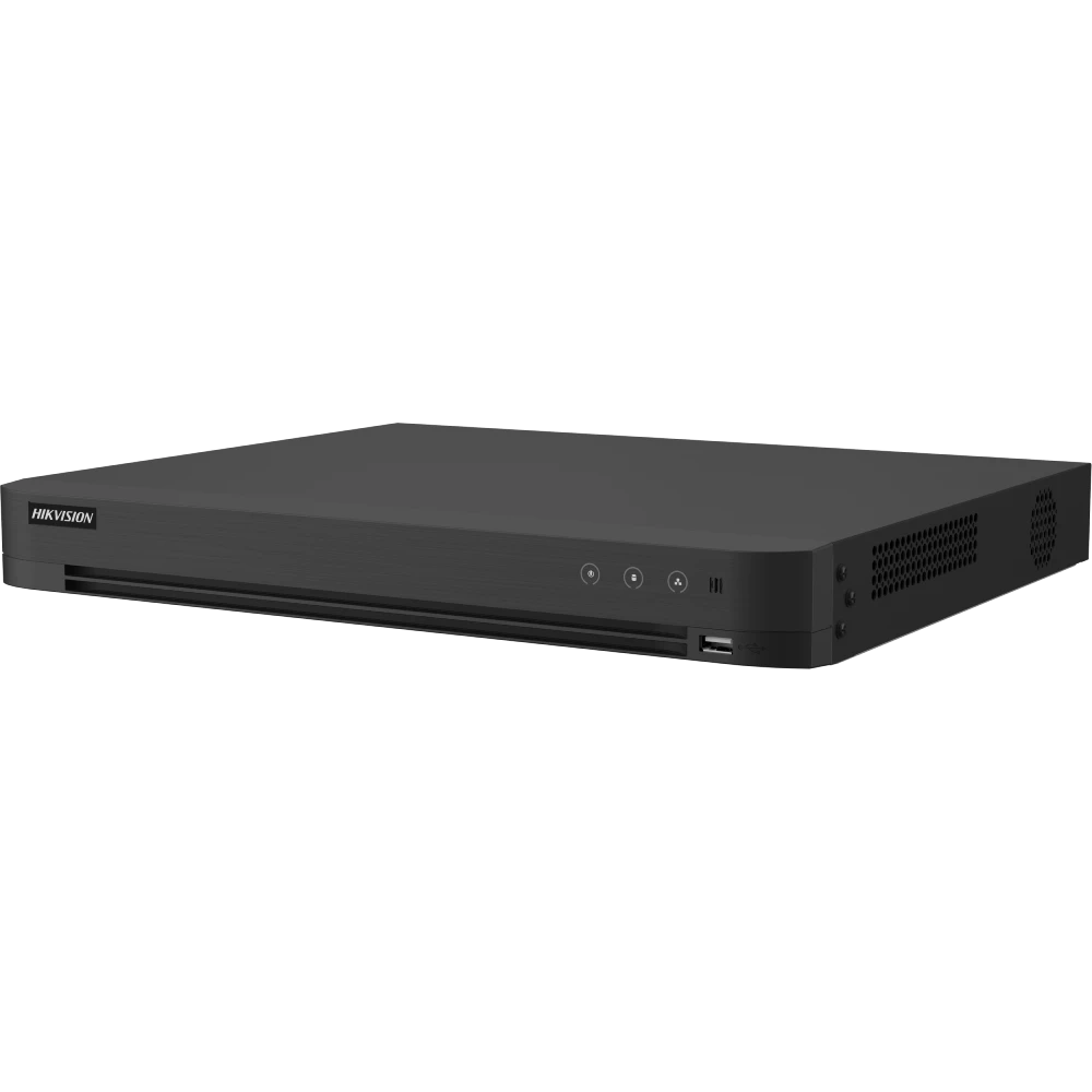 Відеореєстратор Hikvision              iDS-7208HTHI-M2/XT(STD) 8-канальний 2 HDD 1U AcuSense          